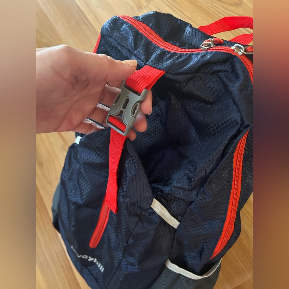New unisex back pack foldable water proof